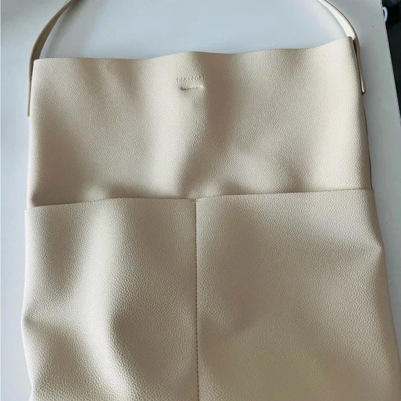 OAK + FORT Beige Tote Bag - Picture 2 of 3